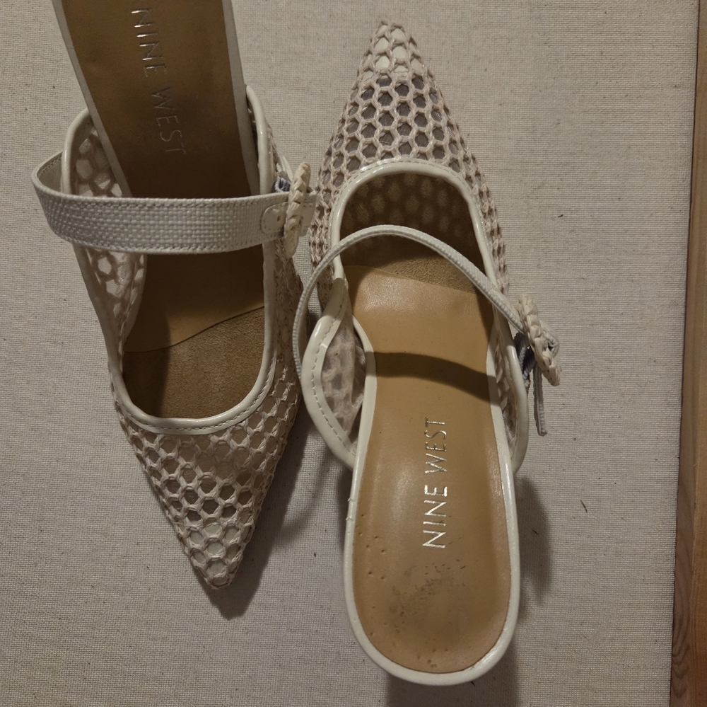 Nine West White Women's Shoes